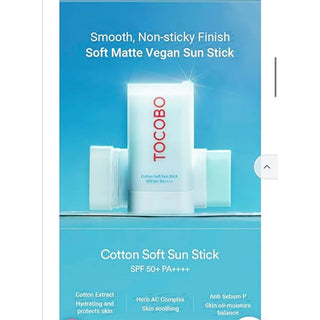 TOCOBO Cotton Soft Sun Stick (SPF50+ PA++++)