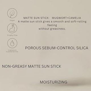 Beauty of Joseon - Matte Sun Stick: Mugwort + Camelia (SPF50+ PA++++)